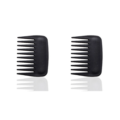 Professional Streaker Anti-Static Wide Tooth Detangling Comb - Handle  for Men Women Curly Wavy Hair
