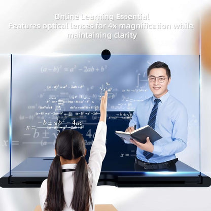 12"Mobile Phone Magnifier - Ultra-HD Screen Magnifier for Easy TV Viewing Orientation for Landscapes Use Eye Protection Full-Screen Mobile Phone Magnification