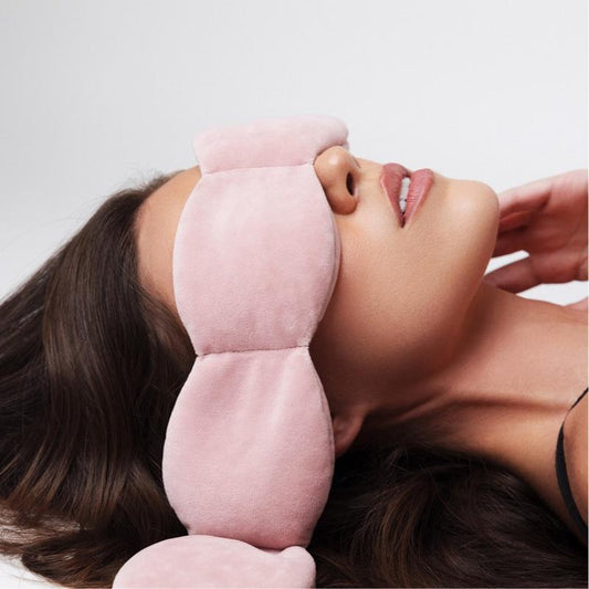 Sleep Mask - The Weighted Blanket For Your Eyes, Deep Sleep, Side-Sleeping Friendly, 100% Blackout