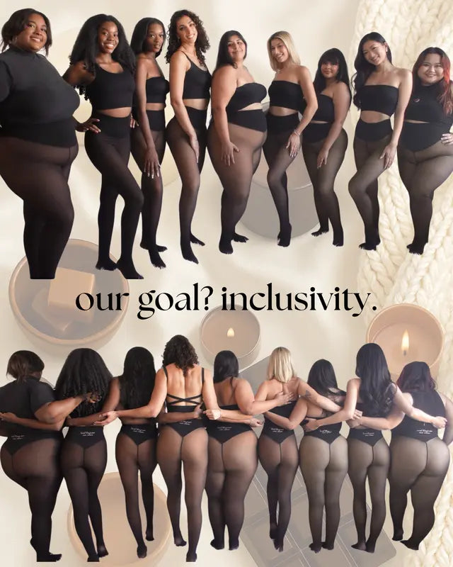 UPGRADED: Magic Fleece-Lined Leggings with Compression Waist & One-Seam Design | XXS-3XL in 4 Shades